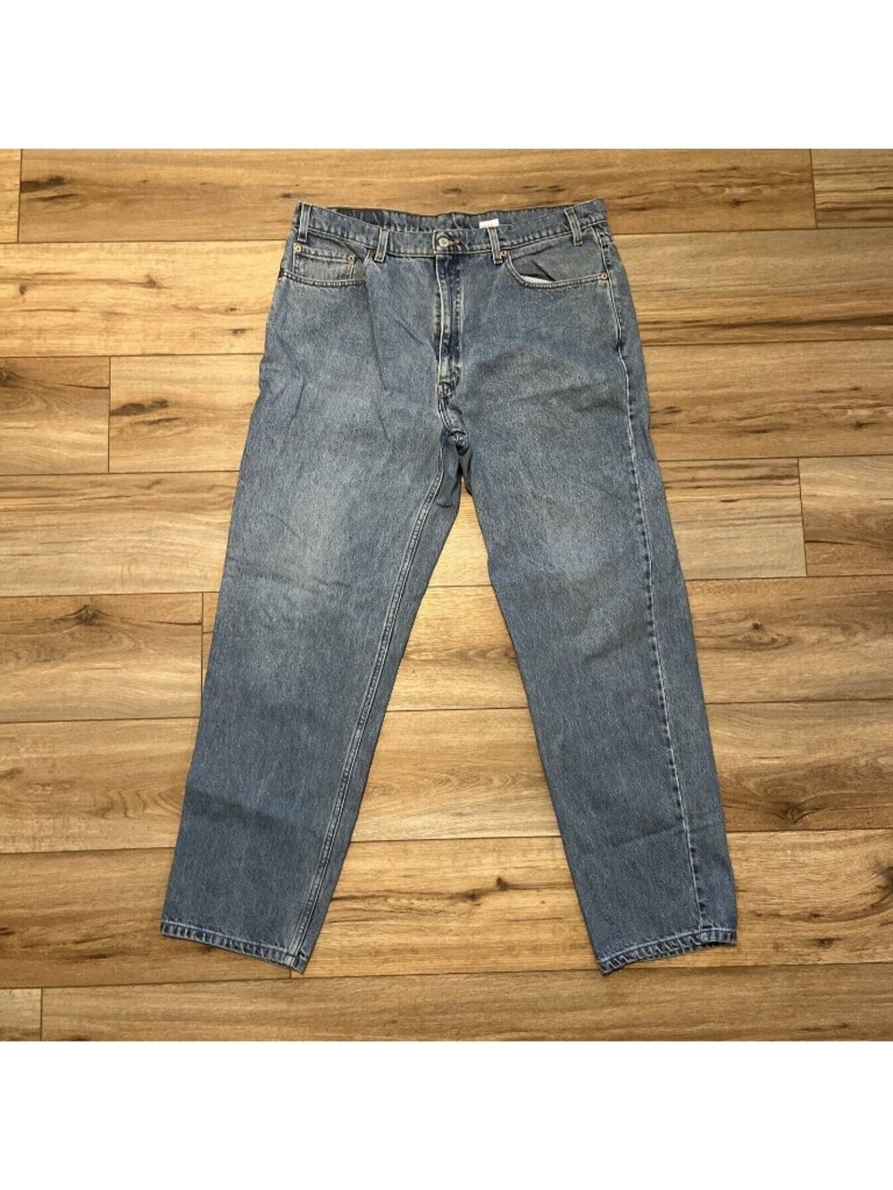 Men's VTG Levis 550 Relaxed Fit Denim Jeans SZ 40x32 Blue Cotton Red Tab 90s